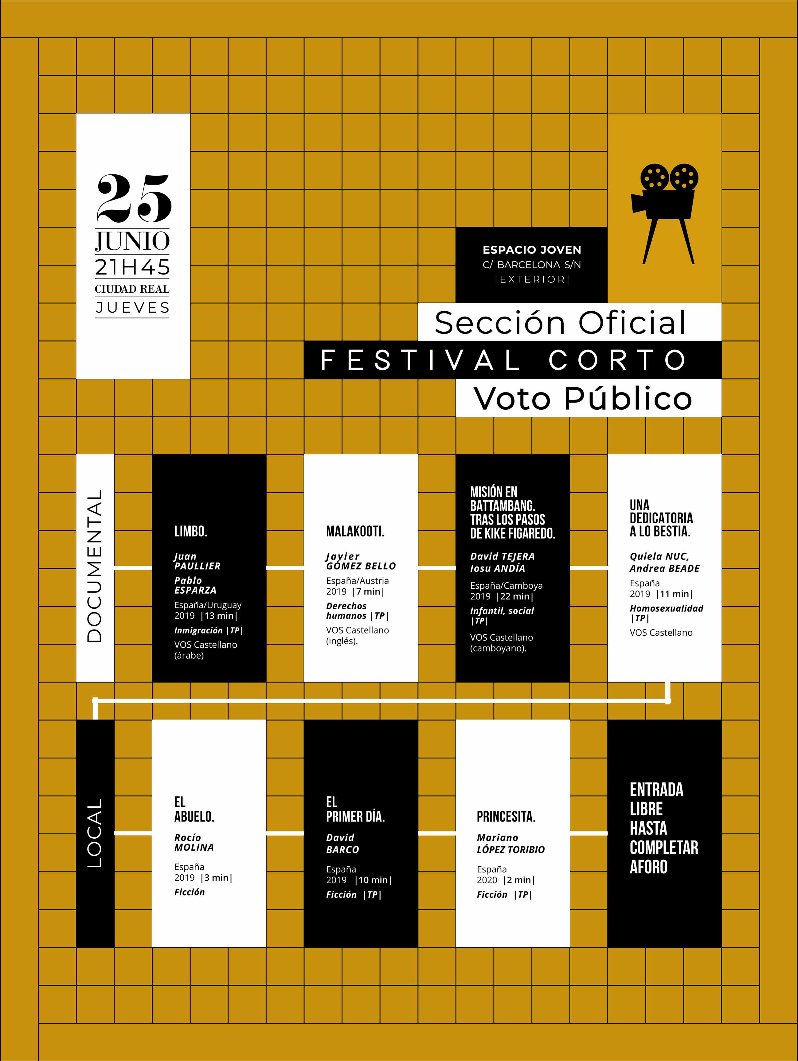 Programación 2020 - Festival Corto Ciudad Real