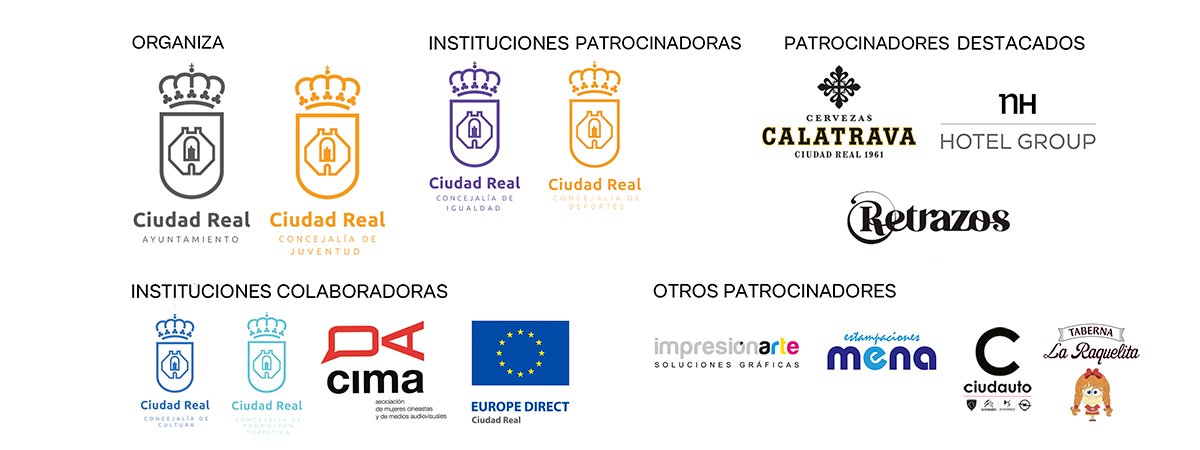 Patrocinadores Festival Corto Ciudad Real Patrocinadores Festival Corto Ciudad Real