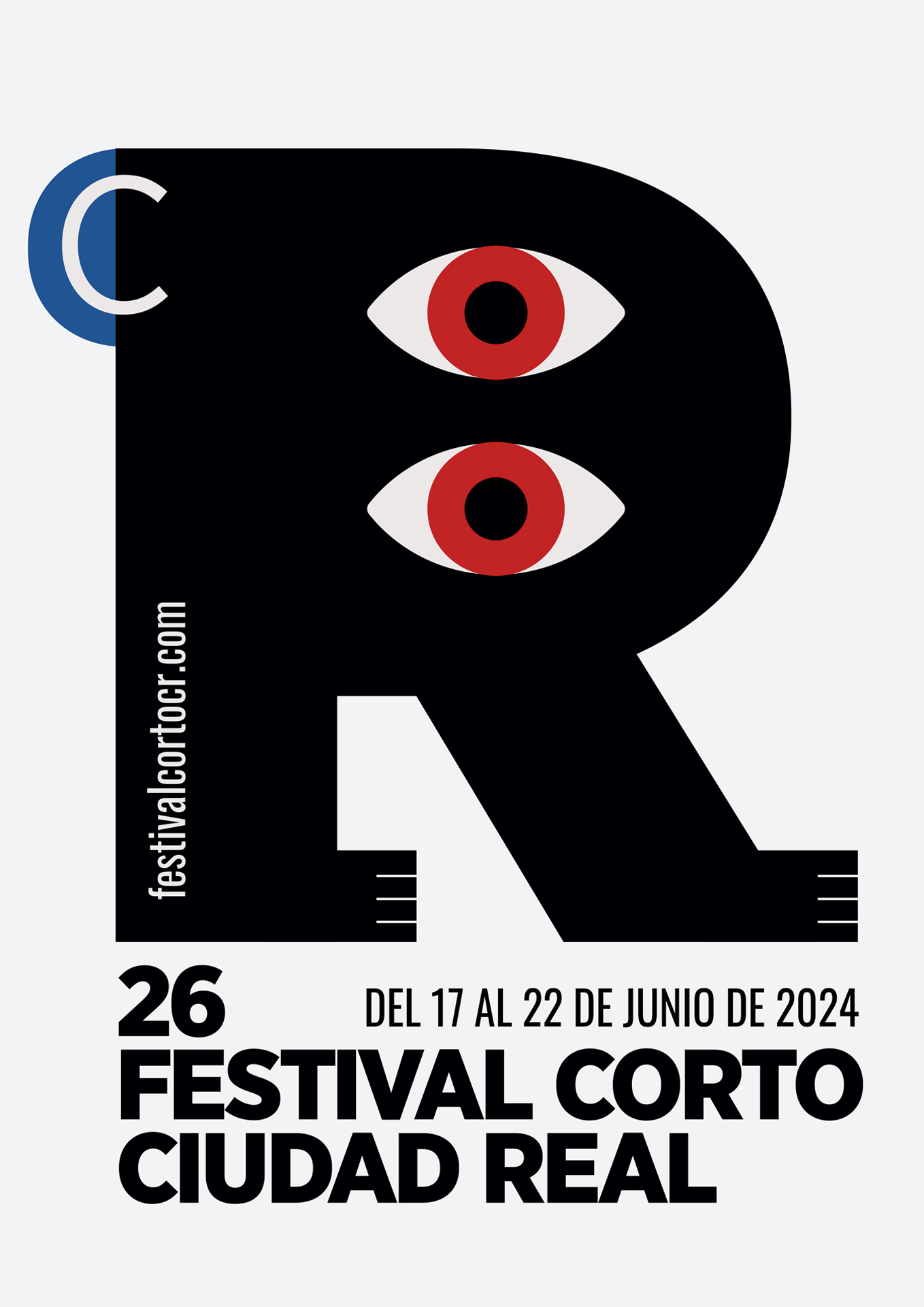 Cartel ganador 2024 - Festival Corto Ciudad Real