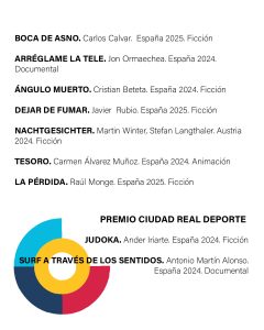 OBRAS SELECCIONADAS 2025 - Festival Corto Ciudad Real